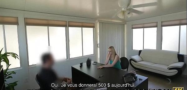  LOAN4K. Allie dit quelle est une strip-teaseuse alors pourquoi un agent de crédit est excité